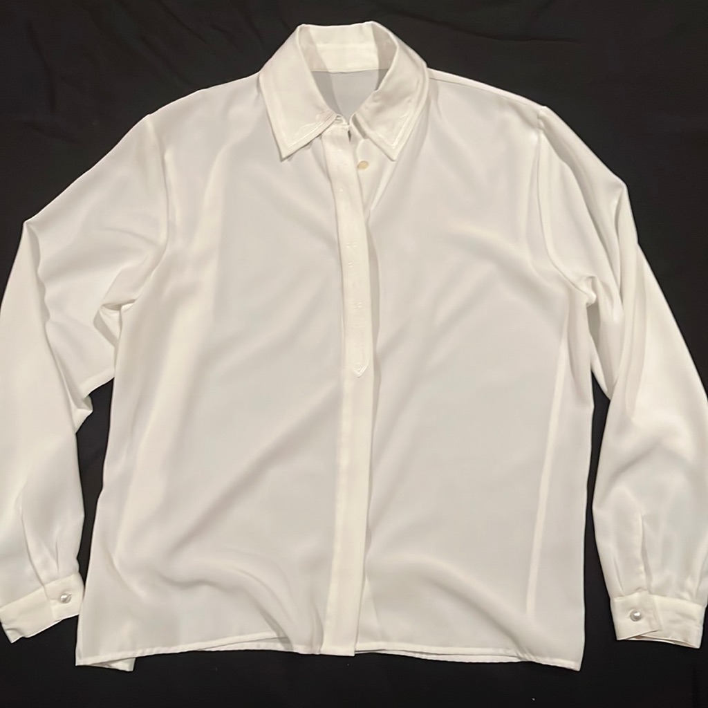 No Brand White Blouse
